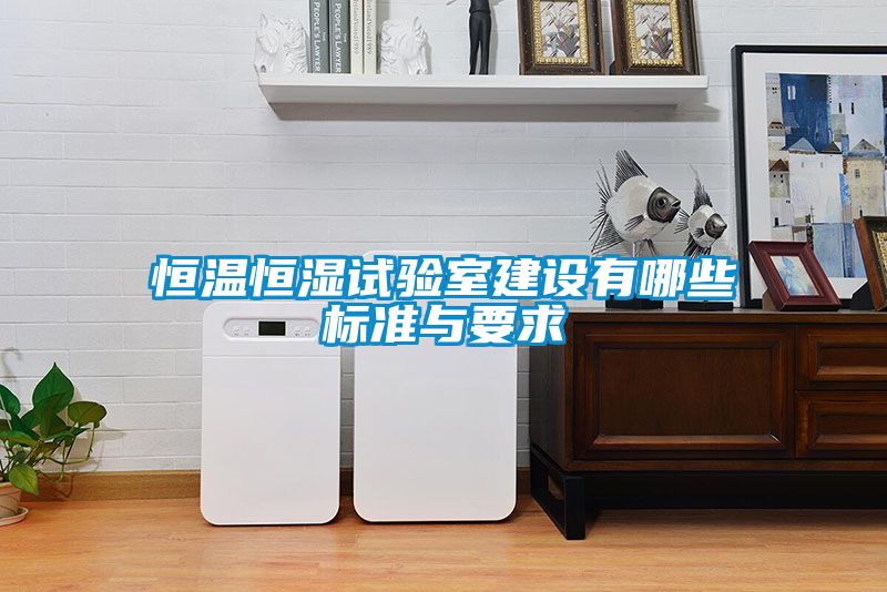 恒溫恒濕試驗室建設有哪些標準與要求