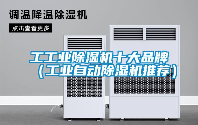 工工業除濕機十大品牌（工業自動除濕機推薦）