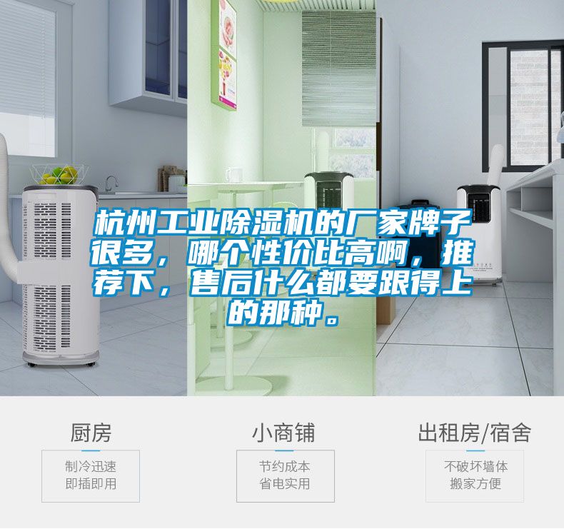 杭州工業除濕機的廠家牌子很多，哪個性價比高啊，推薦下，售后什么都要跟得上的那種。