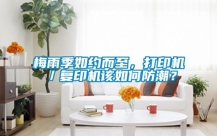 梅雨季如約而至，打印機／復印機該如何防潮？