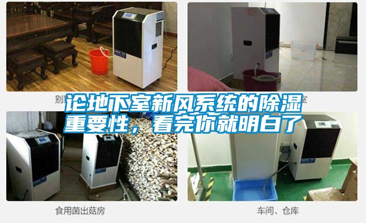 論地下室新風系統的除濕重要性，看完你就明白了