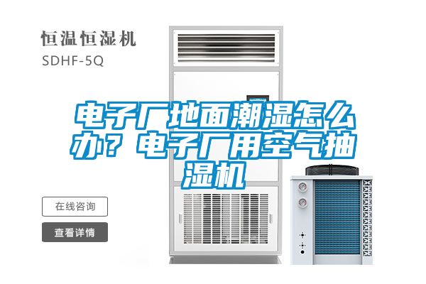 電子廠地面潮濕怎么辦？電子廠用空氣抽濕機