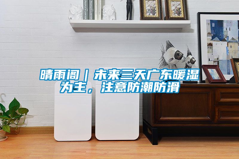 晴雨閣｜未來(lái)三天廣東暖濕為主，注意防潮防滑