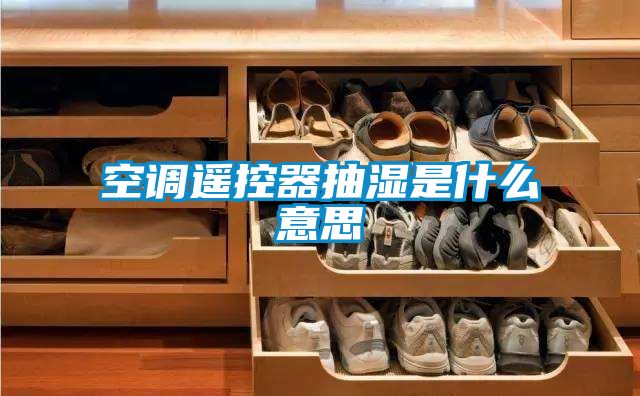 空調遙控器抽濕是什么意思