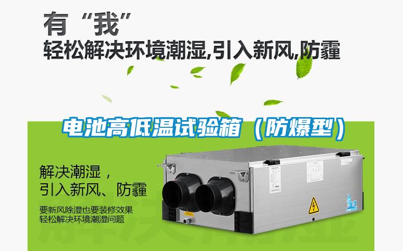電池高低溫試驗箱（防爆型）