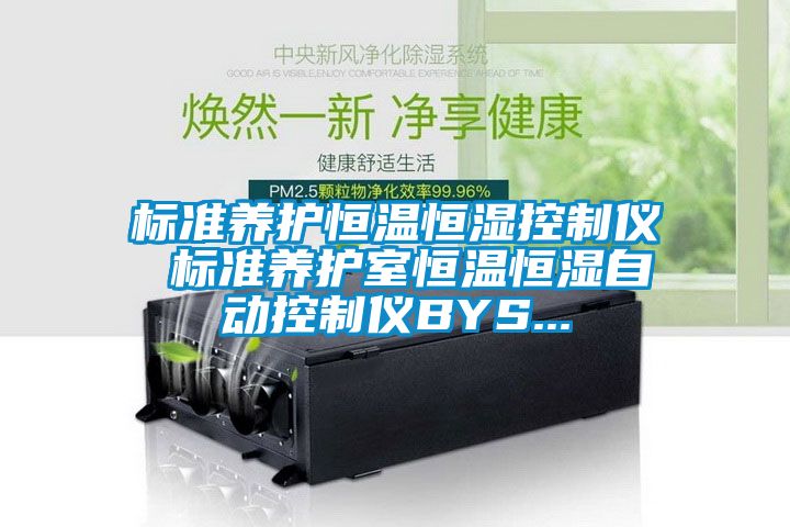 標準養護恒溫恒濕控制儀 標準養護室恒溫恒濕自動控制儀BYS...