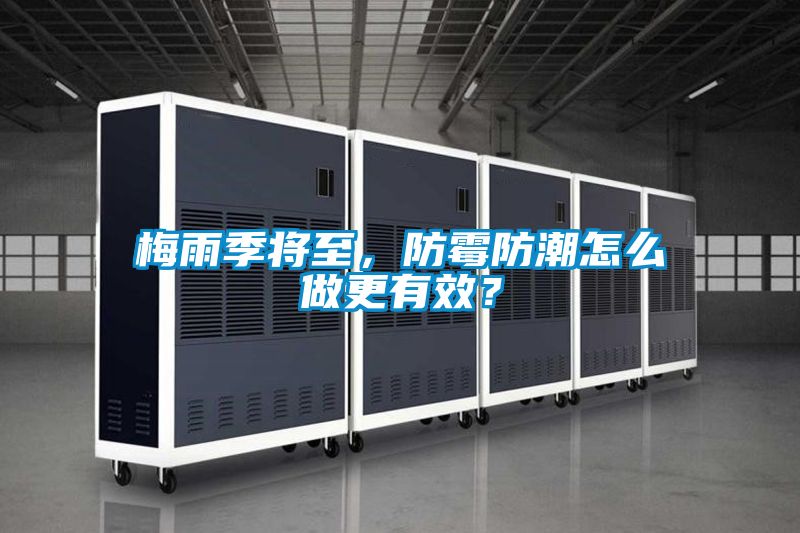 梅雨季將至，防霉防潮怎么做更有效？