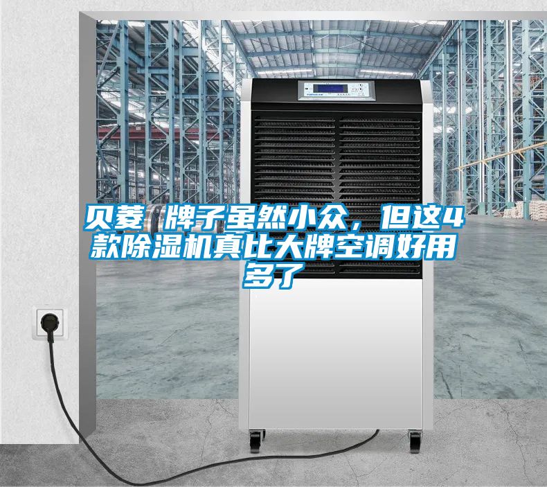 貝菱 牌子雖然小眾，但這4款除濕機真比大牌空調好用多了