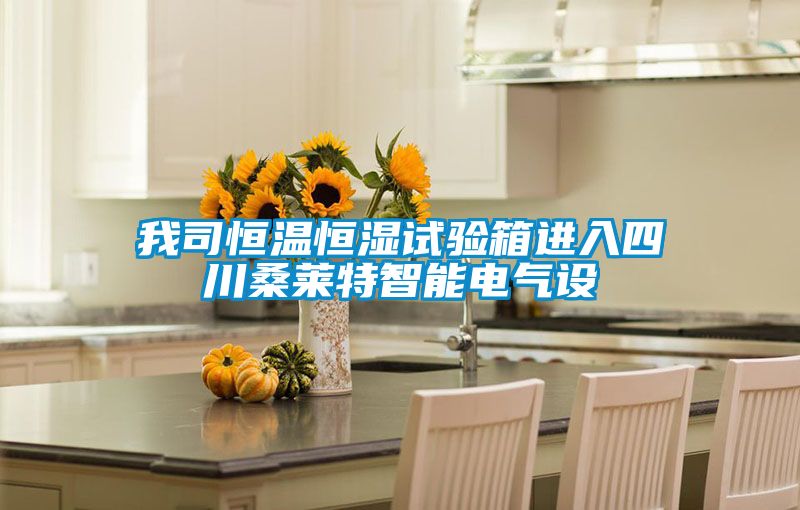 我司恒溫恒濕試驗箱進(jìn)入四川桑萊特智能電氣設(shè)