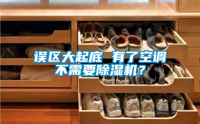 誤區大起底 有了空調不需要除濕機？