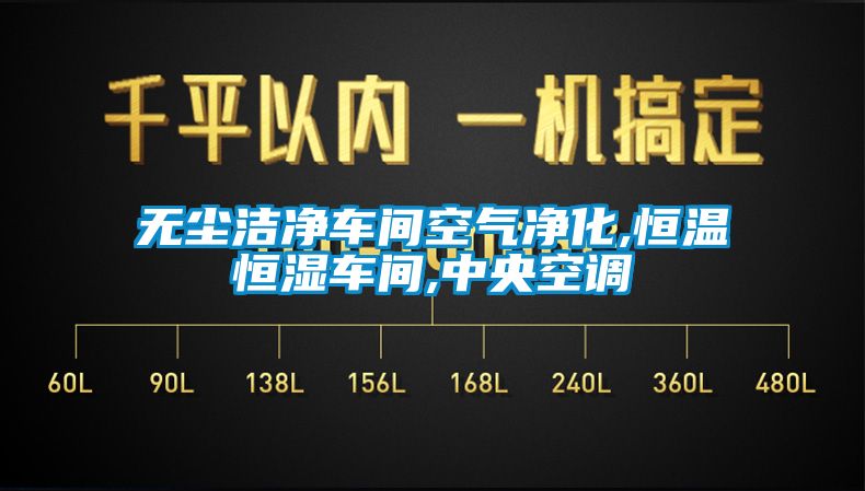 無塵潔凈車間空氣凈化,恒溫恒濕車間,中央空調(diào)