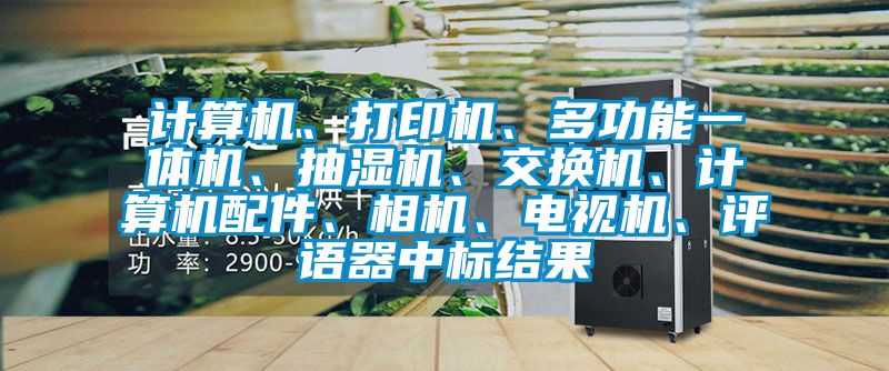 計算機、打印機、多功能一體機、抽濕機、交換機、計算機配件、相機、電視機、評語器中標結果