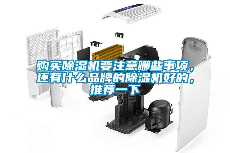 購買除濕機要注意哪些事項，還有什么品牌的除濕機好的，推薦一下