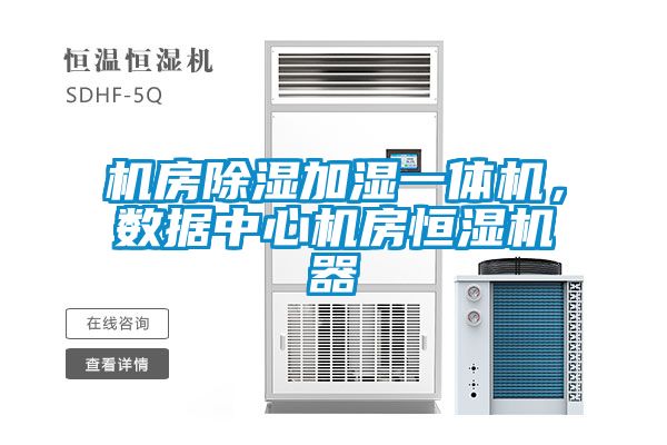 機房除濕加濕一體機，數據中心機房恒濕機器