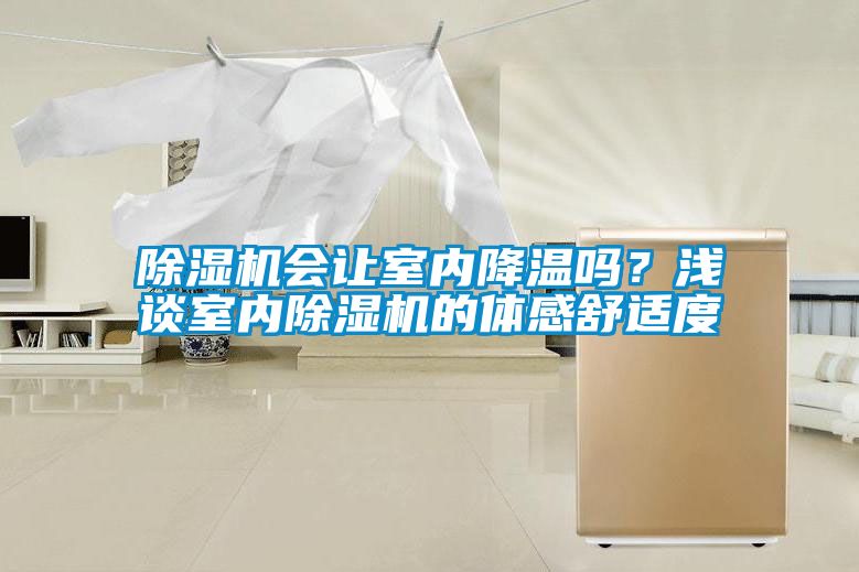 除濕機會讓室內降溫嗎？淺談室內除濕機的體感舒適度