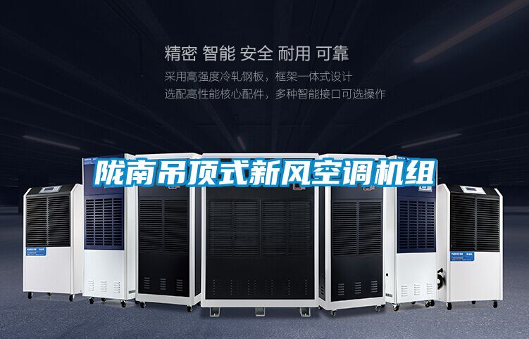 隴南吊頂式新風空調機組