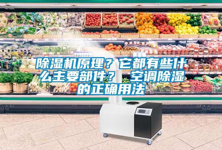 除濕機原理？它都有些什么主要部件？ 空調除濕的正確用法