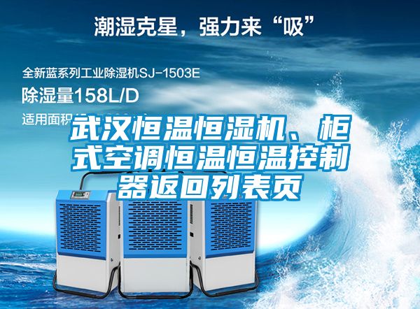 武漢恒溫恒濕機(jī)、柜式空調(diào)恒溫恒溫控制器返回列表頁(yè)