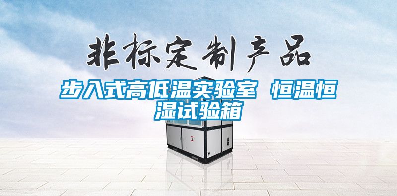 步入式高低溫實驗室 恒溫恒濕試驗箱