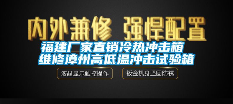 福建廠家直銷冷熱沖擊箱 維修漳州高低溫沖擊試驗(yàn)箱