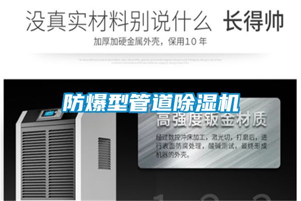 防爆型管道除濕機