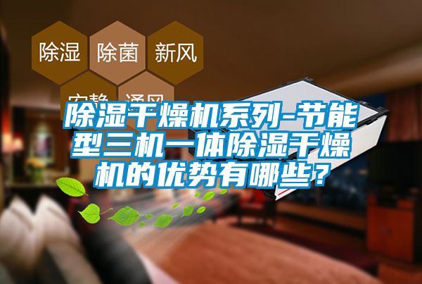 除濕干燥機系列-節能型三機一體除濕干燥機的優勢有哪些？