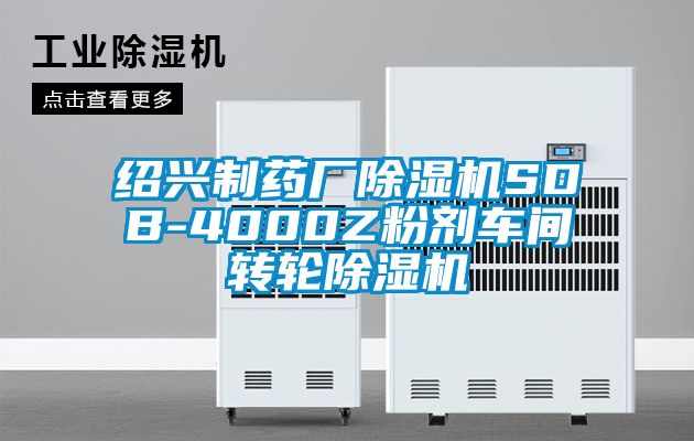 紹興制藥廠除濕機(jī)SDB-4000Z粉劑車間轉(zhuǎn)輪除濕機(jī)