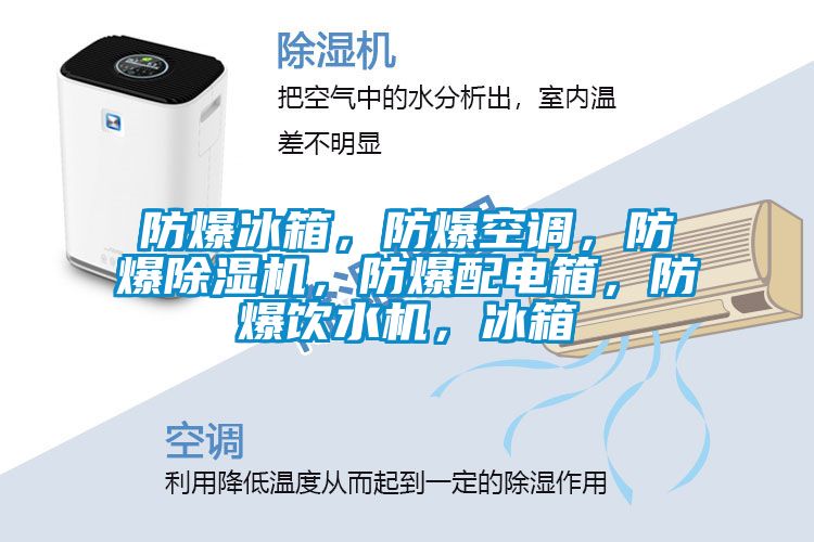 防爆冰箱，防爆空調，防爆除濕機，防爆配電箱，防爆飲水機，冰箱