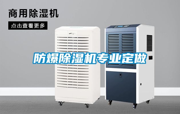 防爆除濕機專業定做