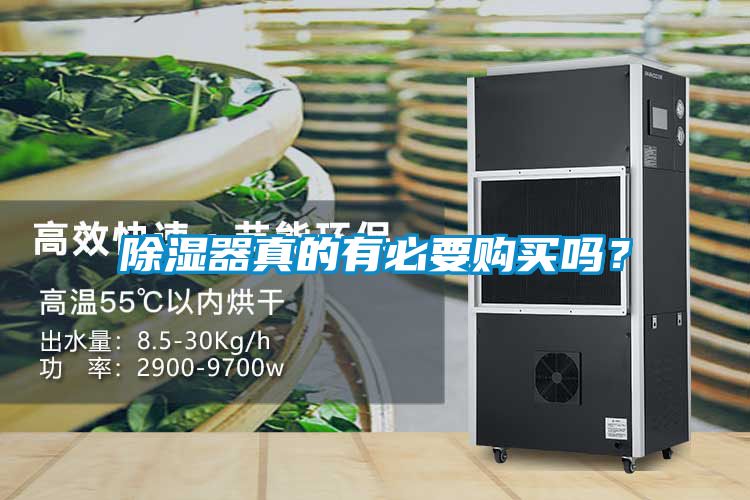除濕器真的有必要購買嗎？