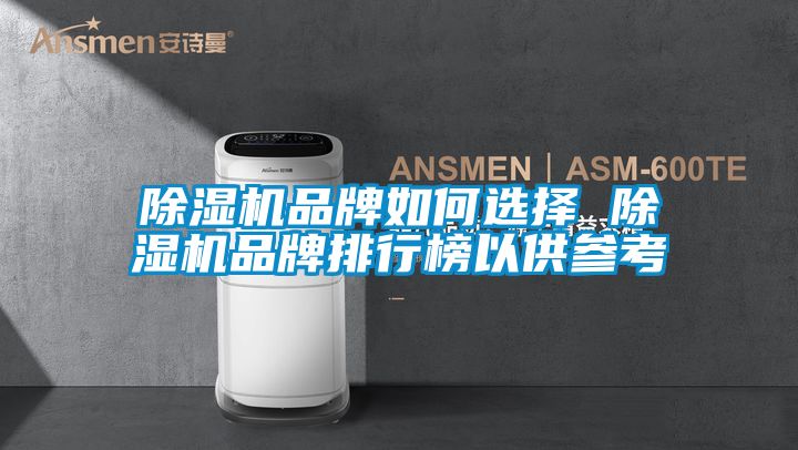 除濕機品牌如何選擇 除濕機品牌排行榜以供參考