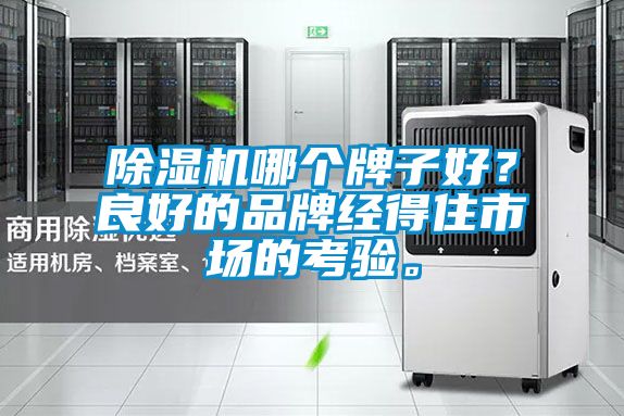 除濕機哪個牌子好？良好的品牌經得住市場的考驗。