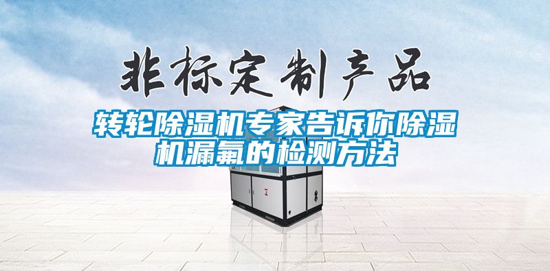 轉輪除濕機專家告訴你除濕機漏氟的檢測方法