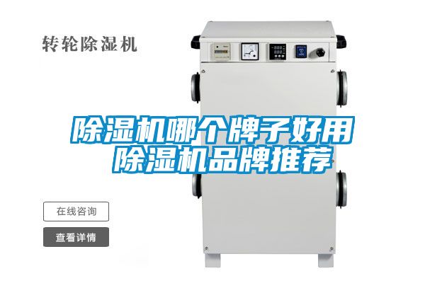 除濕機哪個牌子好用 除濕機品牌推薦