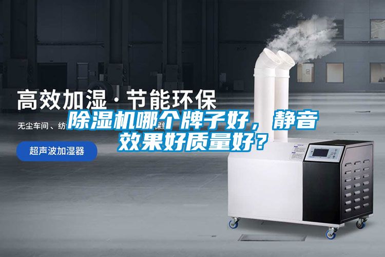 除濕機哪個牌子好，靜音效果好質量好？