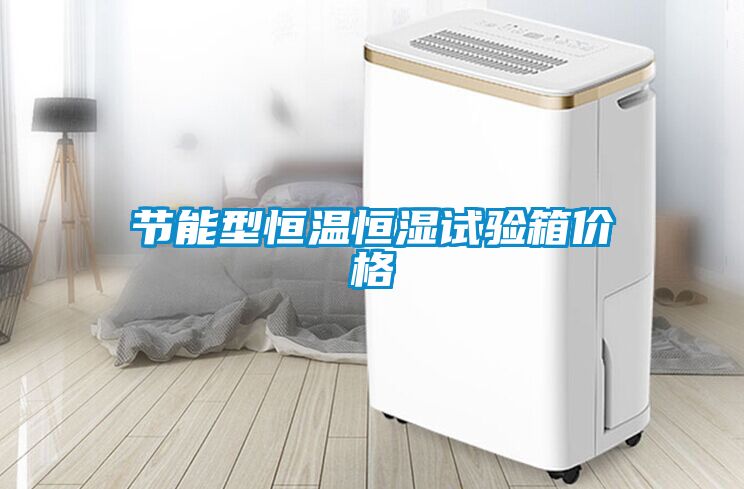 節能型恒溫恒濕試驗箱價格