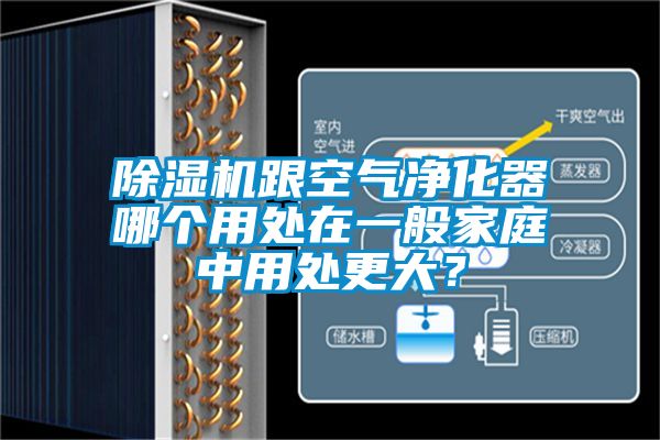 除濕機跟空氣凈化器哪個用處在一般家庭中用處更大？