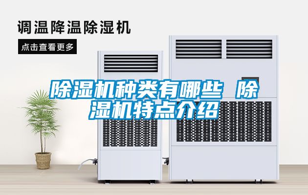 除濕機種類有哪些 除濕機特點介紹