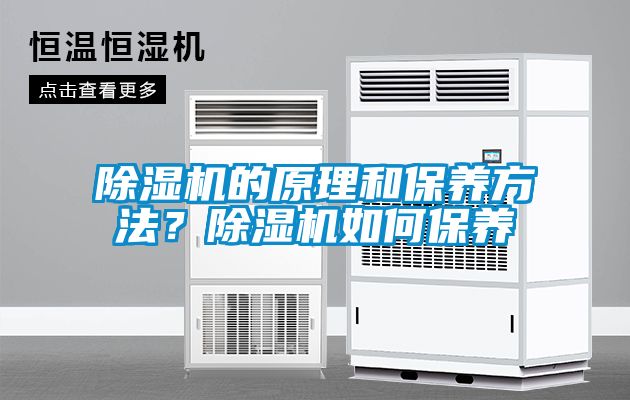 除濕機(jī)的原理和保養(yǎng)方法？除濕機(jī)如何保養(yǎng)