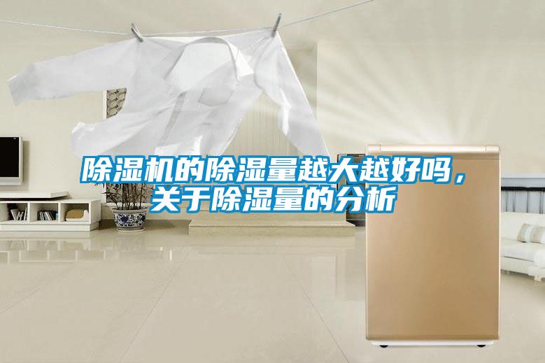 除濕機的除濕量越大越好嗎，關于除濕量的分析