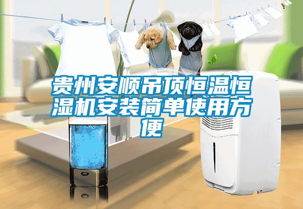 貴州安順吊頂恒溫恒濕機安裝簡單使用方便