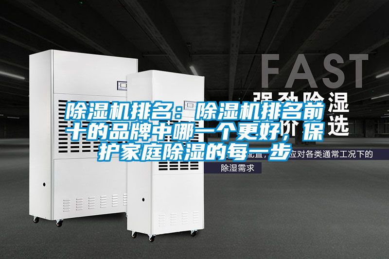 除濕機排名：除濕機排名前十的品牌中哪一個更好，保護家庭除濕的每一步