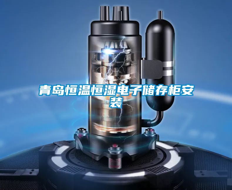 青島恒溫恒濕電子儲存柜安裝