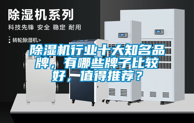 除濕機行業十大知名品牌，有哪些牌子比較好，值得推薦？