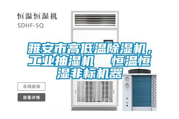 雅安市高低溫除濕機，工業抽濕機  恒溫恒濕非標機器