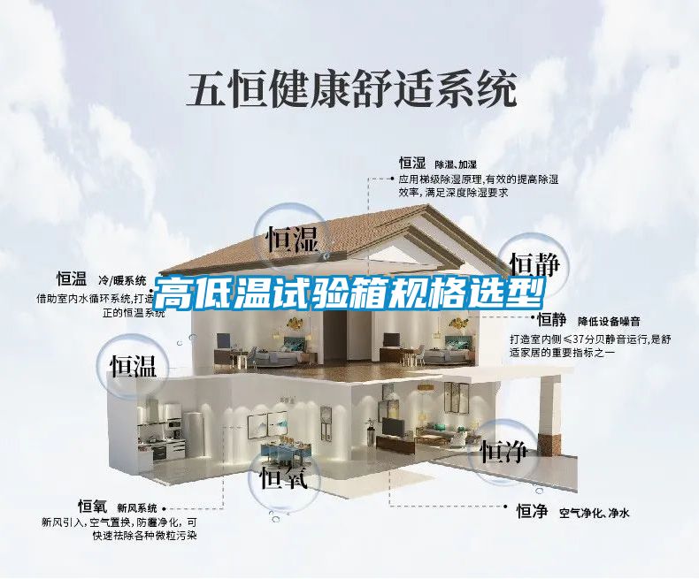 高低溫試驗箱規格選型