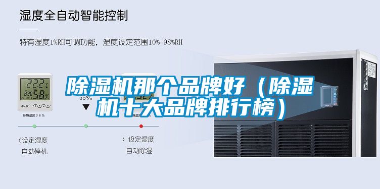 除濕機那個品牌好（除濕機十大品牌排行榜）