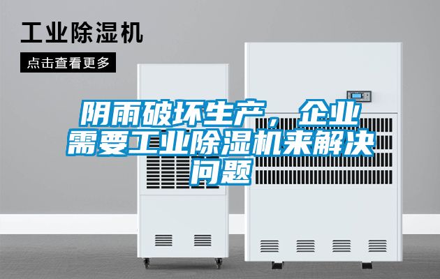 陰雨破壞生產(chǎn)，企業(yè)需要工業(yè)除濕機來解決問題