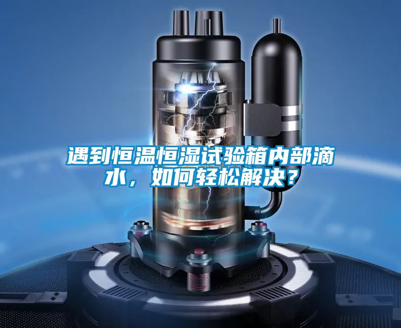 遇到恒溫恒濕試驗(yàn)箱內(nèi)部滴水，如何輕松解決？
