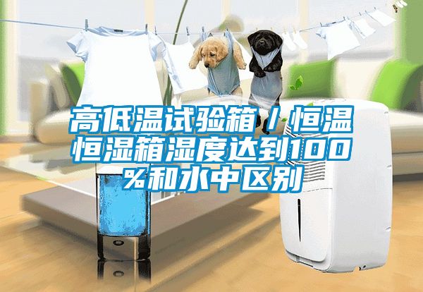 高低溫試驗箱／恒溫恒濕箱濕度達到100%和水中區別
